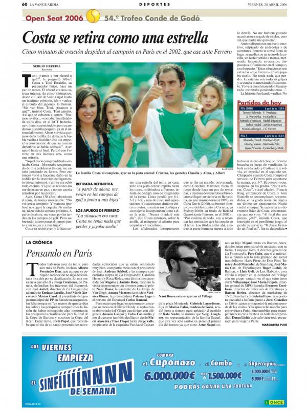 2006 La Vanguardia 28 abril