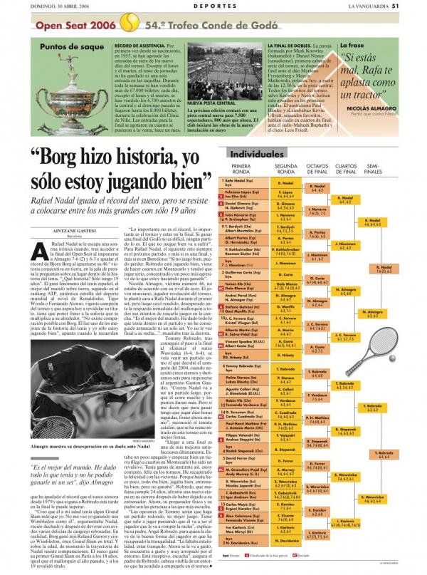 2006 La Vanguardia 30 abril
