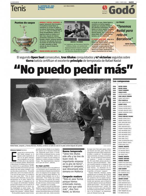 2006 La Vanguardia 1 mayo