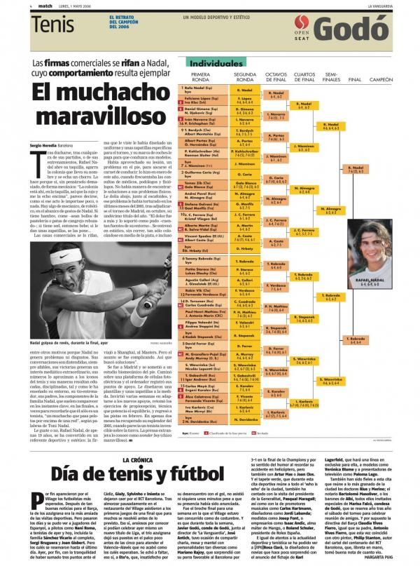 2006 La Vanguardia 1 mayo