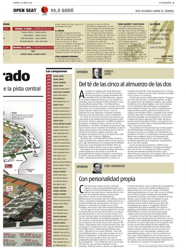 2007 La Vanguardia 20 abril