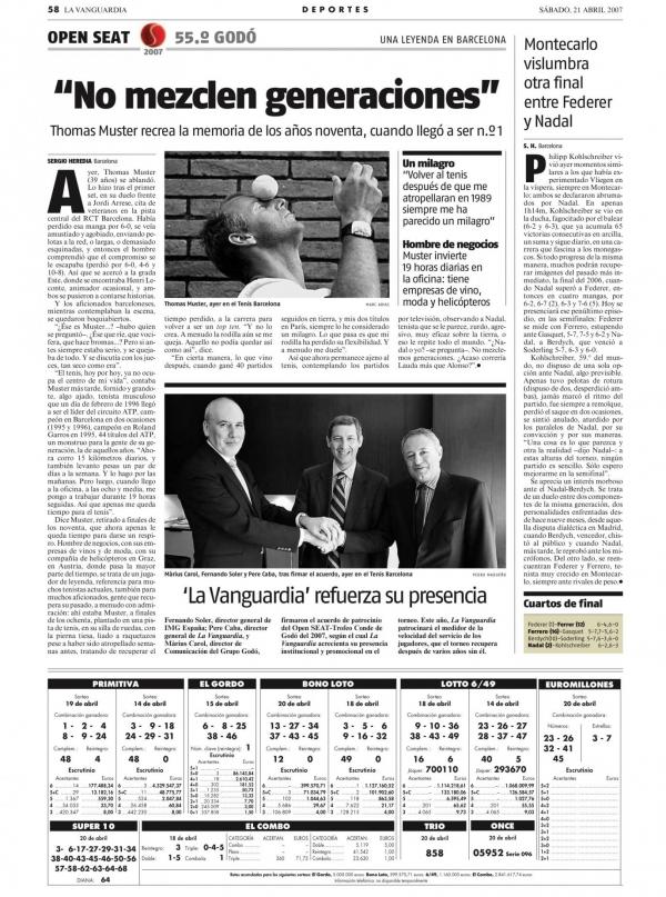 2007 La Vanguardia 21 abril