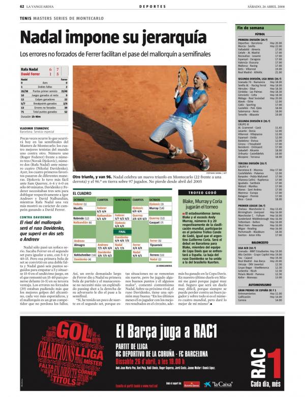2008 La Vanguardia 26 abril