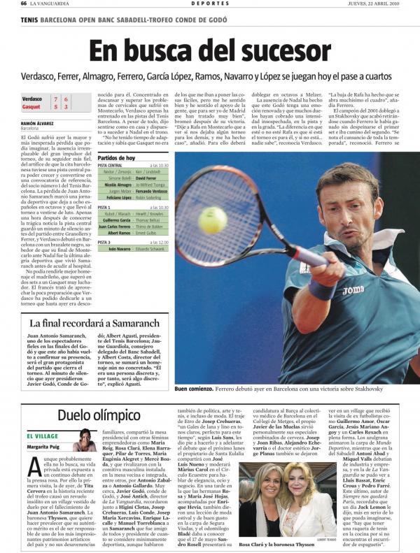 2010 La Vanguardia 22 abril