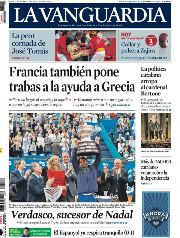 2010 La Vanguardia 26 abril
