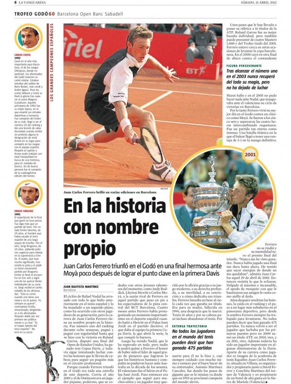 2012 La Vanguardia 21 abril