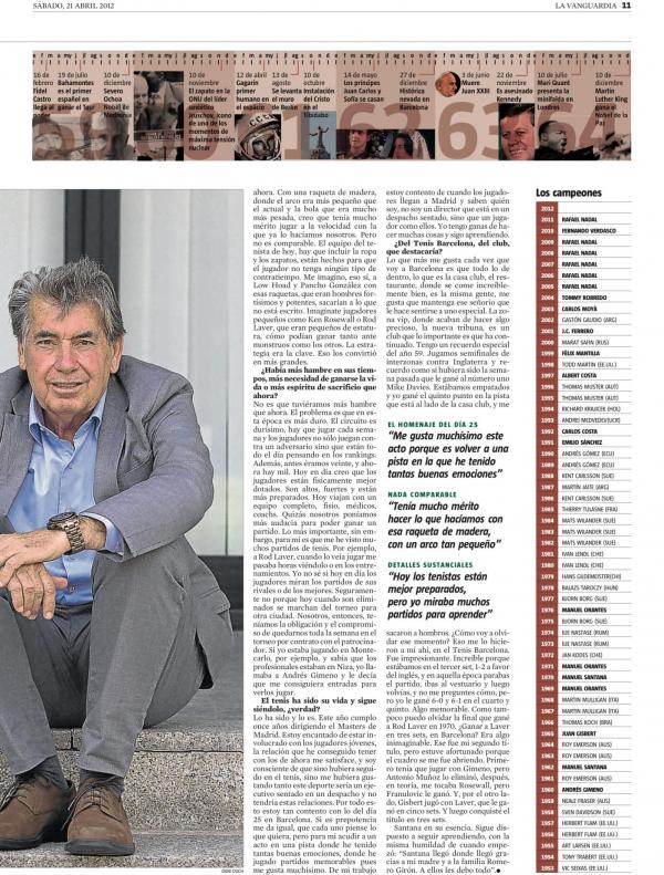 2012 La Vanguardia 21 abril