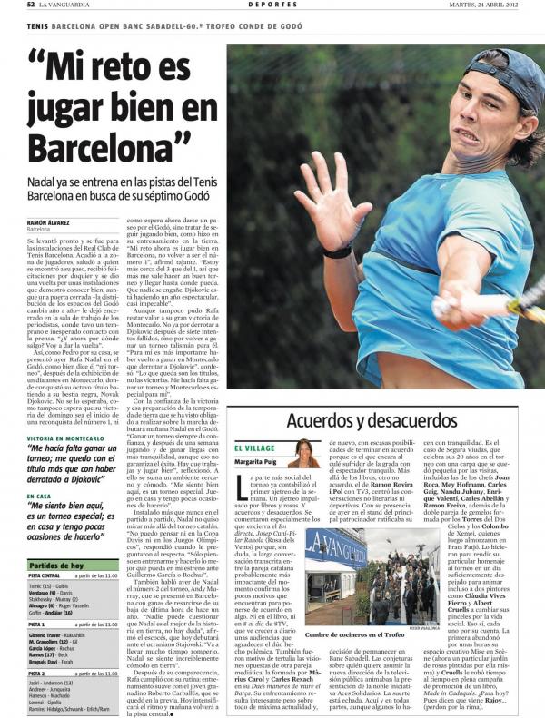 2012 La Vanguardia 24 abril