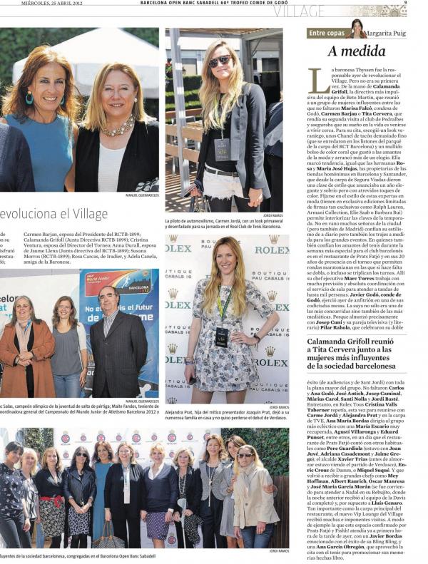 2012 La Vanguardia 25 abril