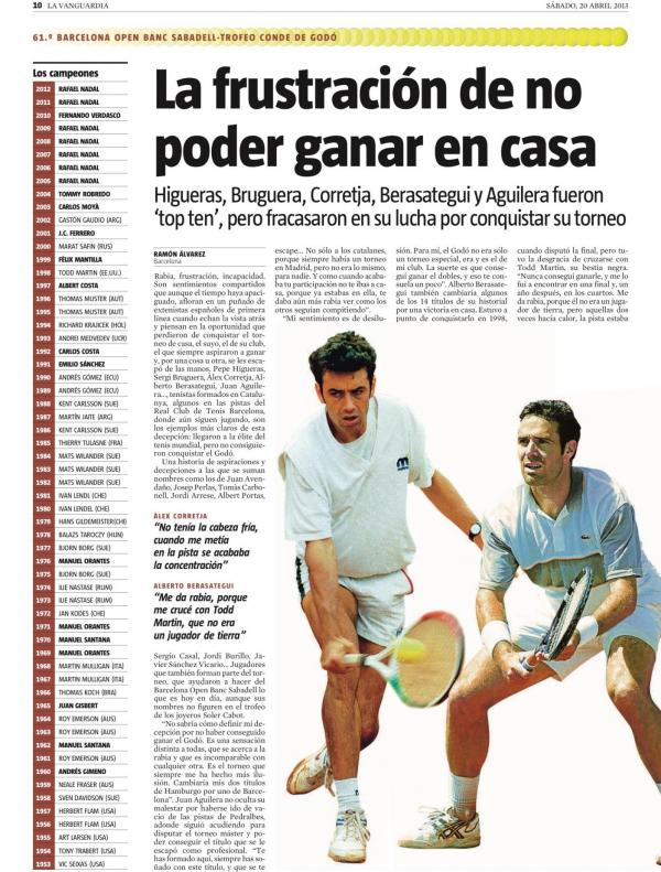 2013 La Vanguardia 20 abril