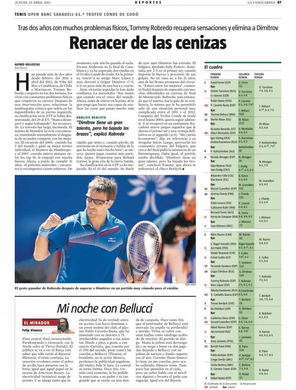 2013 La Vanguardia 25 abril