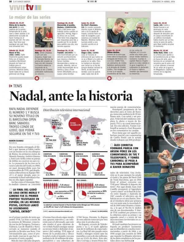 2014 La Vanguardia 19 abril