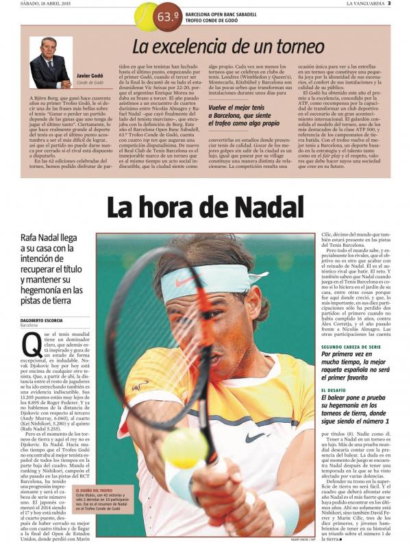 2015 La Vanguardia 18 abril