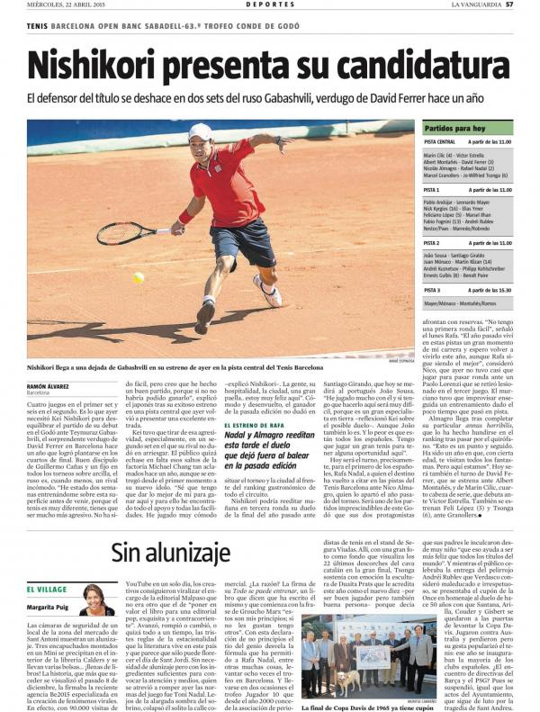 2015 La Vanguardia 22 abril