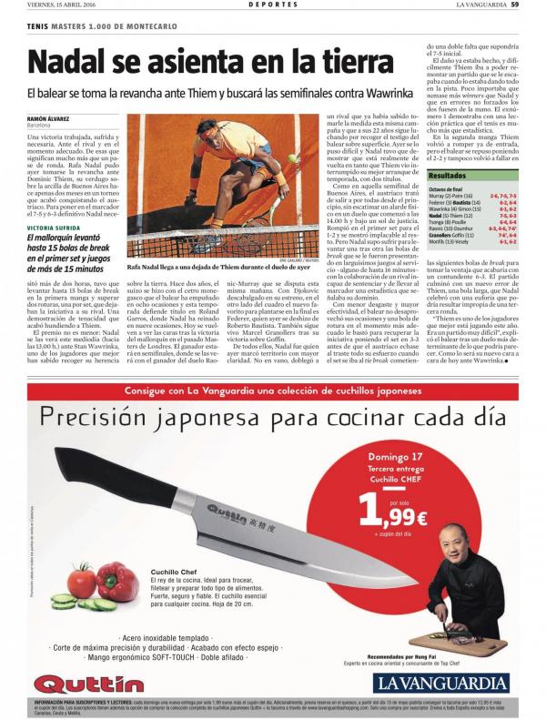 2016 La Vanguardia 15 abril