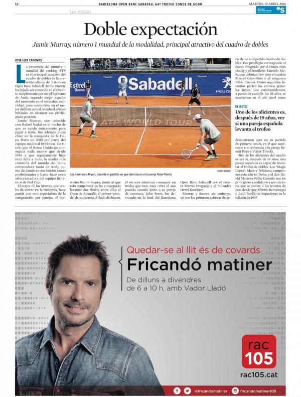2016 La Vanguardia 19 abril