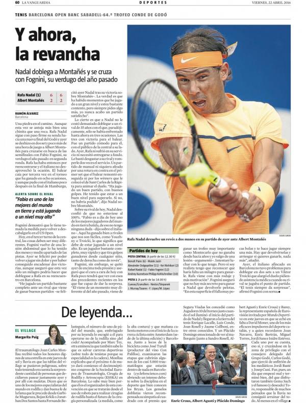 2016 La Vanguardia 22 abril