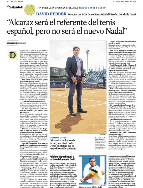 “Alcaraz será el referente del tenis español, pero no será el nuevo Nadal”