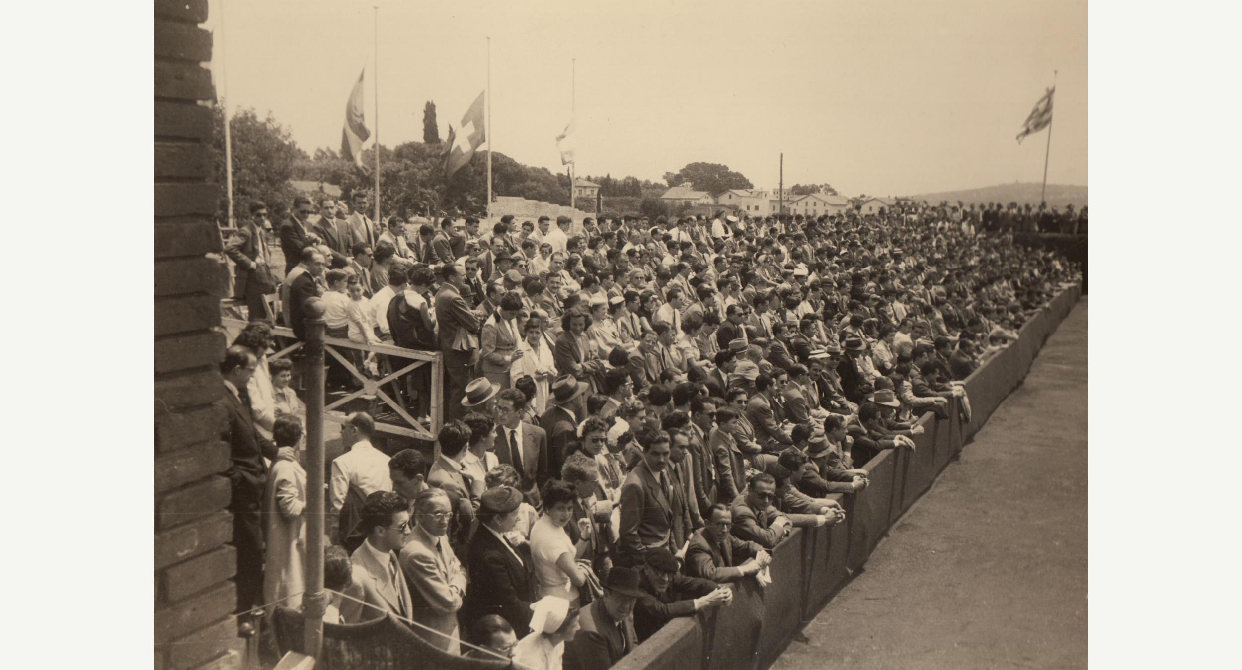 1953 Expectación en la final