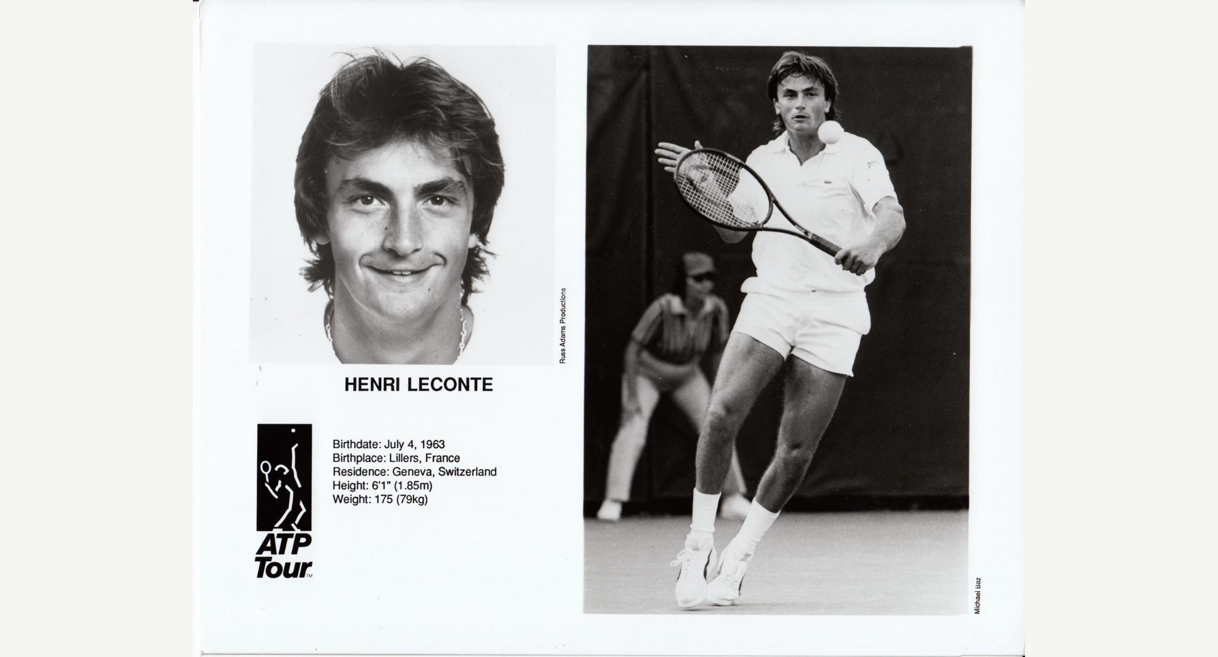 1988 Ficha ATP Leconte