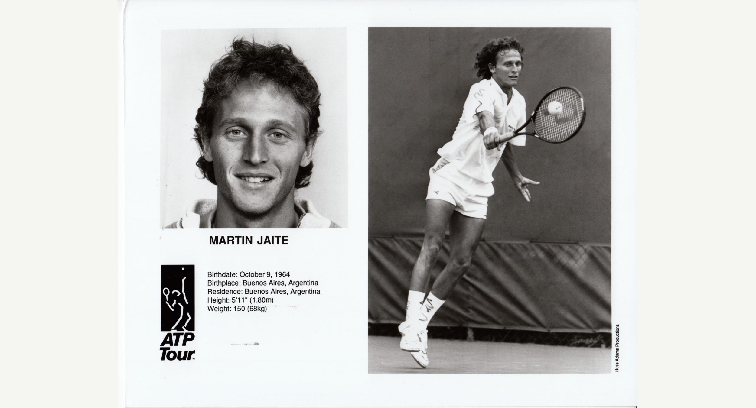 1988 Ficha ATP Jaite