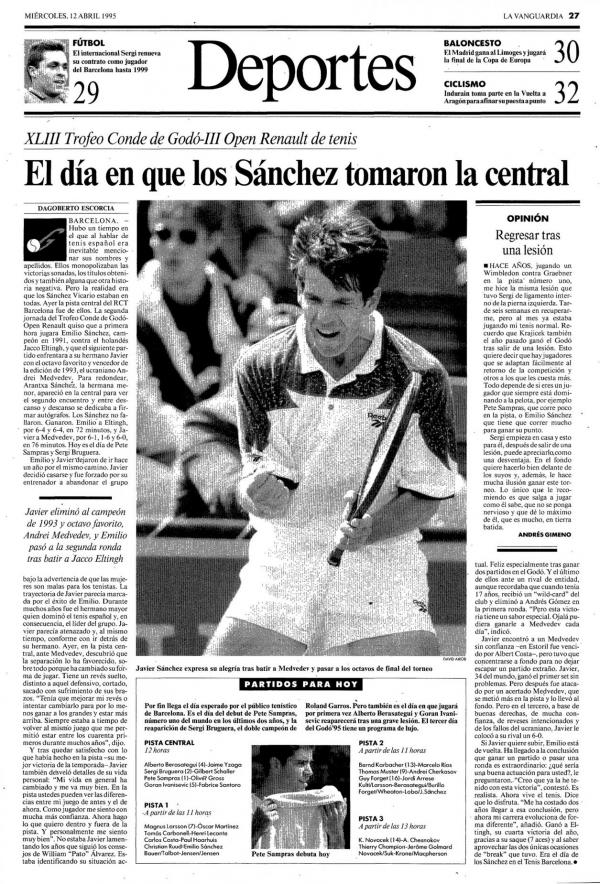 1995 La Vanguardia 12 abril