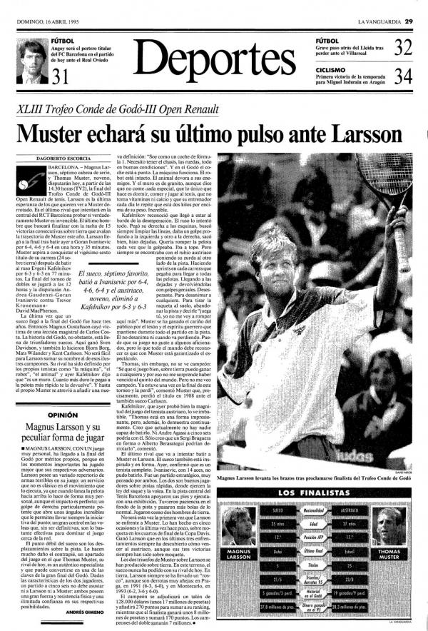 1995 La Vanguardia 16 abril