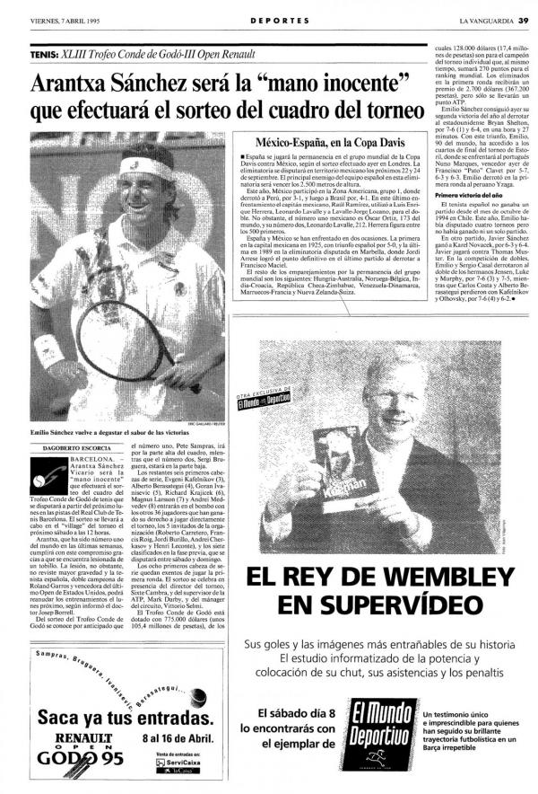 1995 La Vanguardia 7 abril