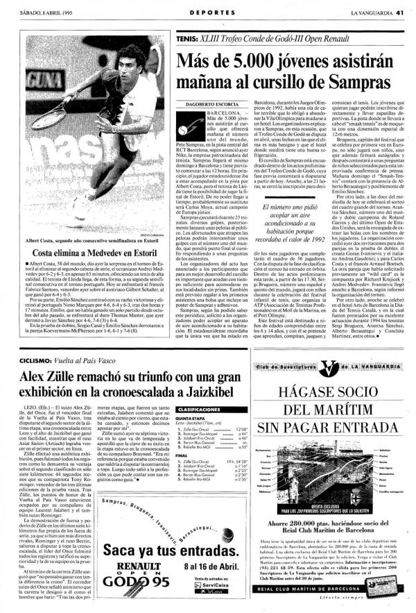 1995 La Vanguardia 8 abril