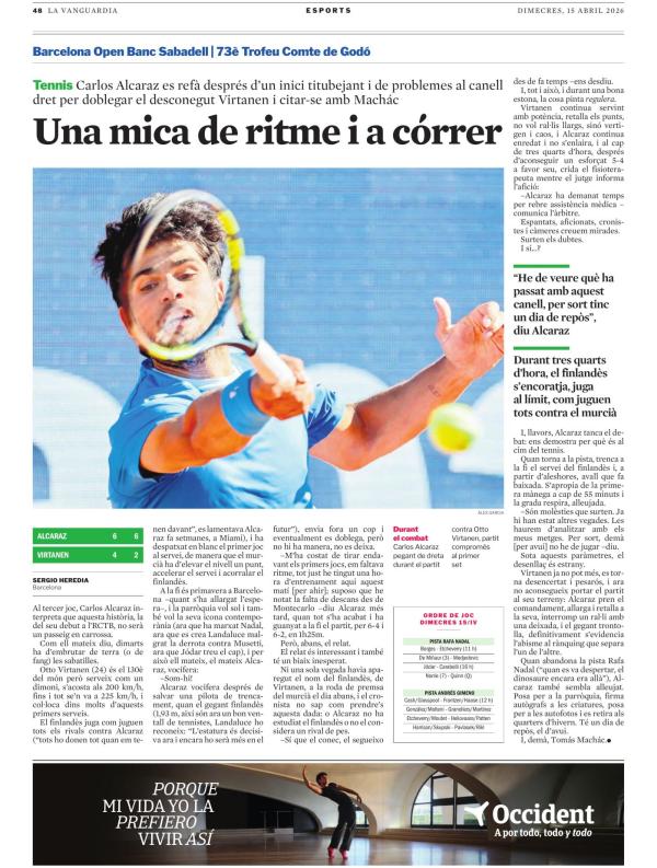 LXXII Trofeo Conde de Godó