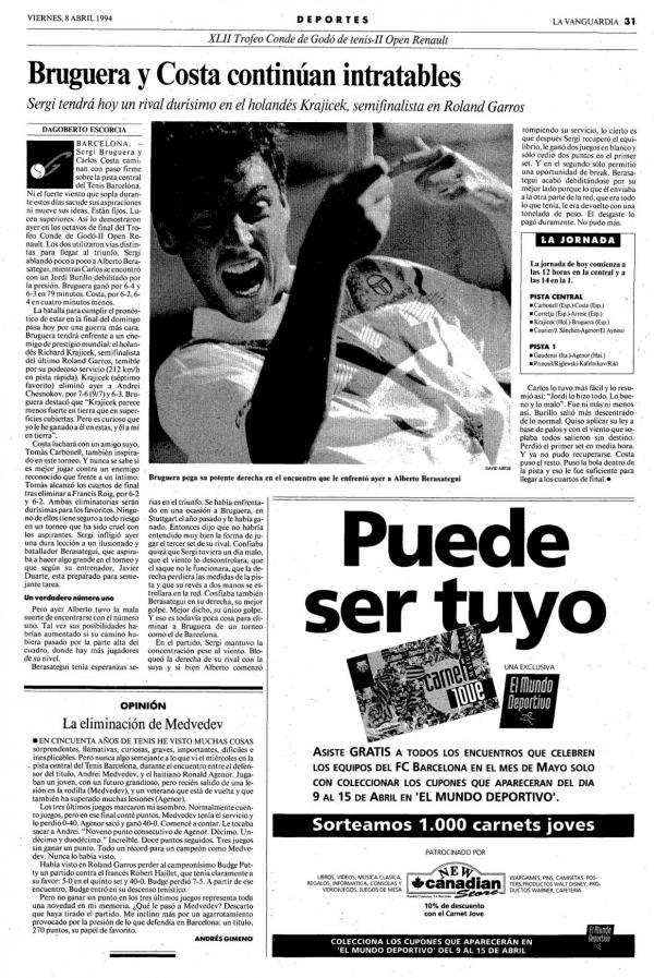 1994 La Vanguardia 8 abril