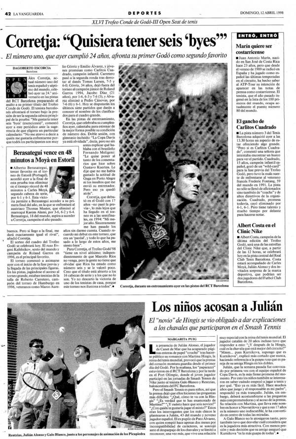 1998 La Vanguardia 12 abril