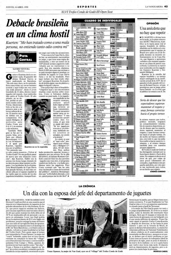 1998 La Vanguardia 16 abril