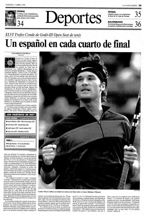1998 La Vanguardia 17 abril