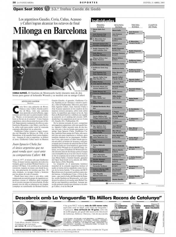 2005 La Vanguardia 21 abril